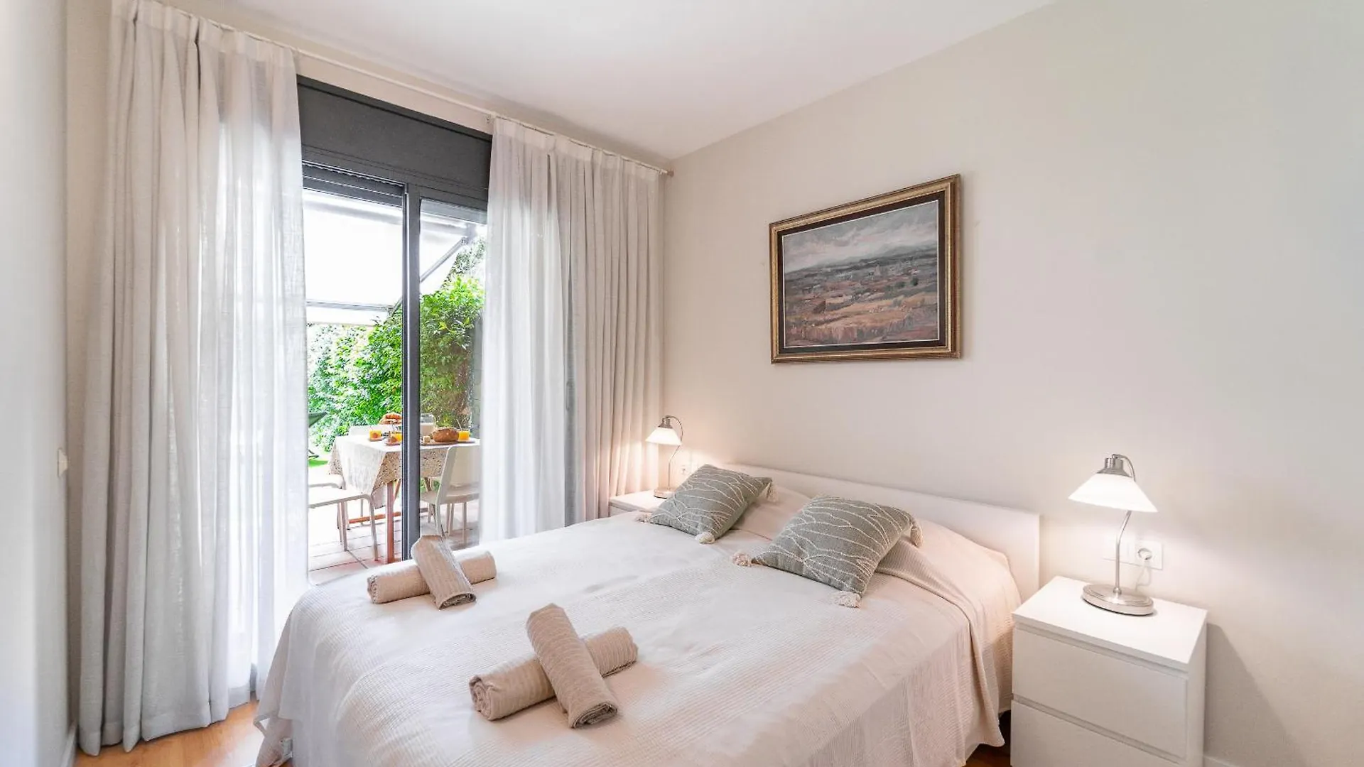 Apartment With Garden And Terrace 료렛 드 마르 스페인